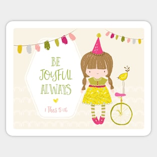 Be Joyful Always Sticker